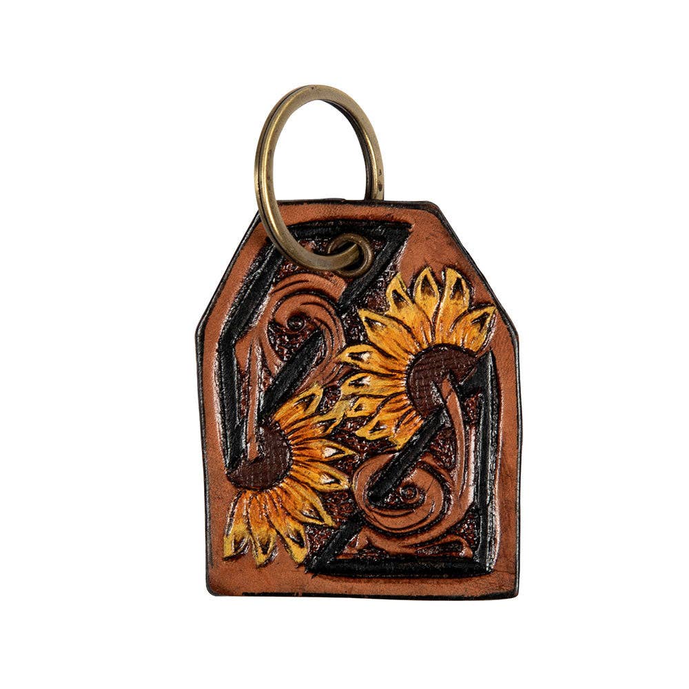 Myra Bag - Prairie Sunflowers Rising Key Fob