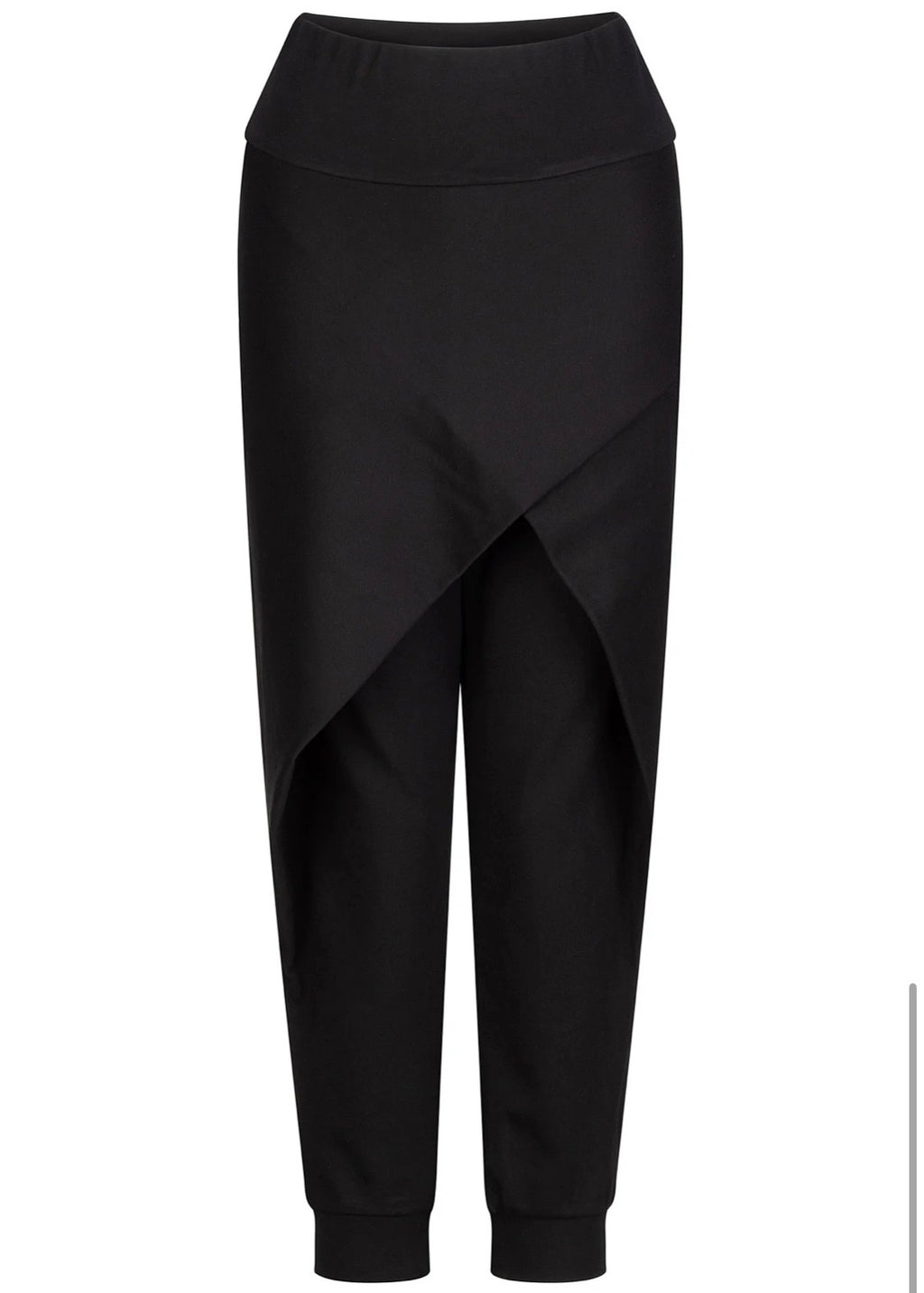 Charli Crossover Ponte Pants - Black