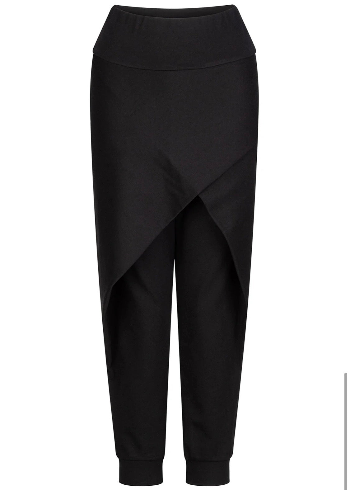 Charli Crossover Ponte Pants - Black
