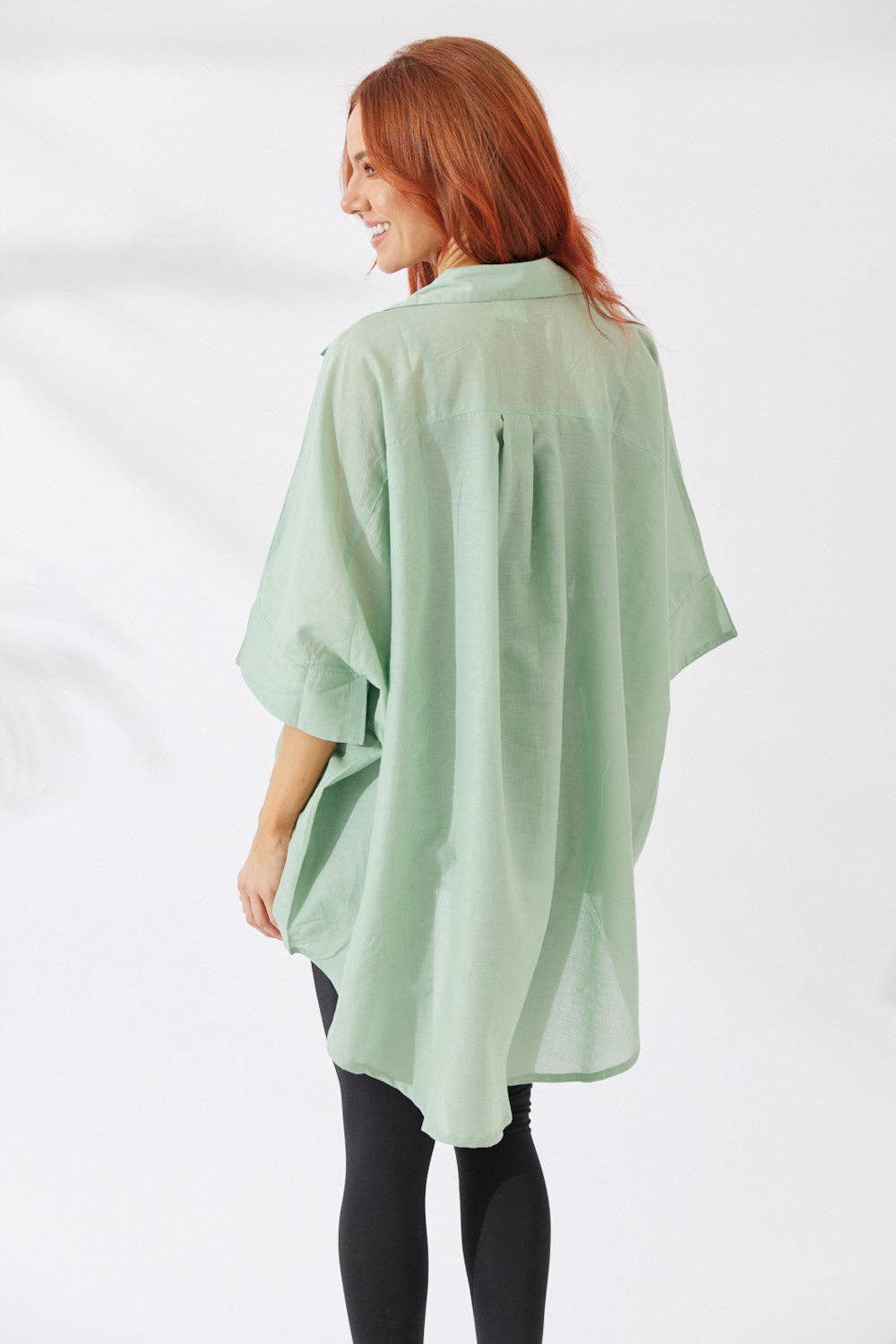 Nakoa The Label - Noosa Shirt - Sage Green