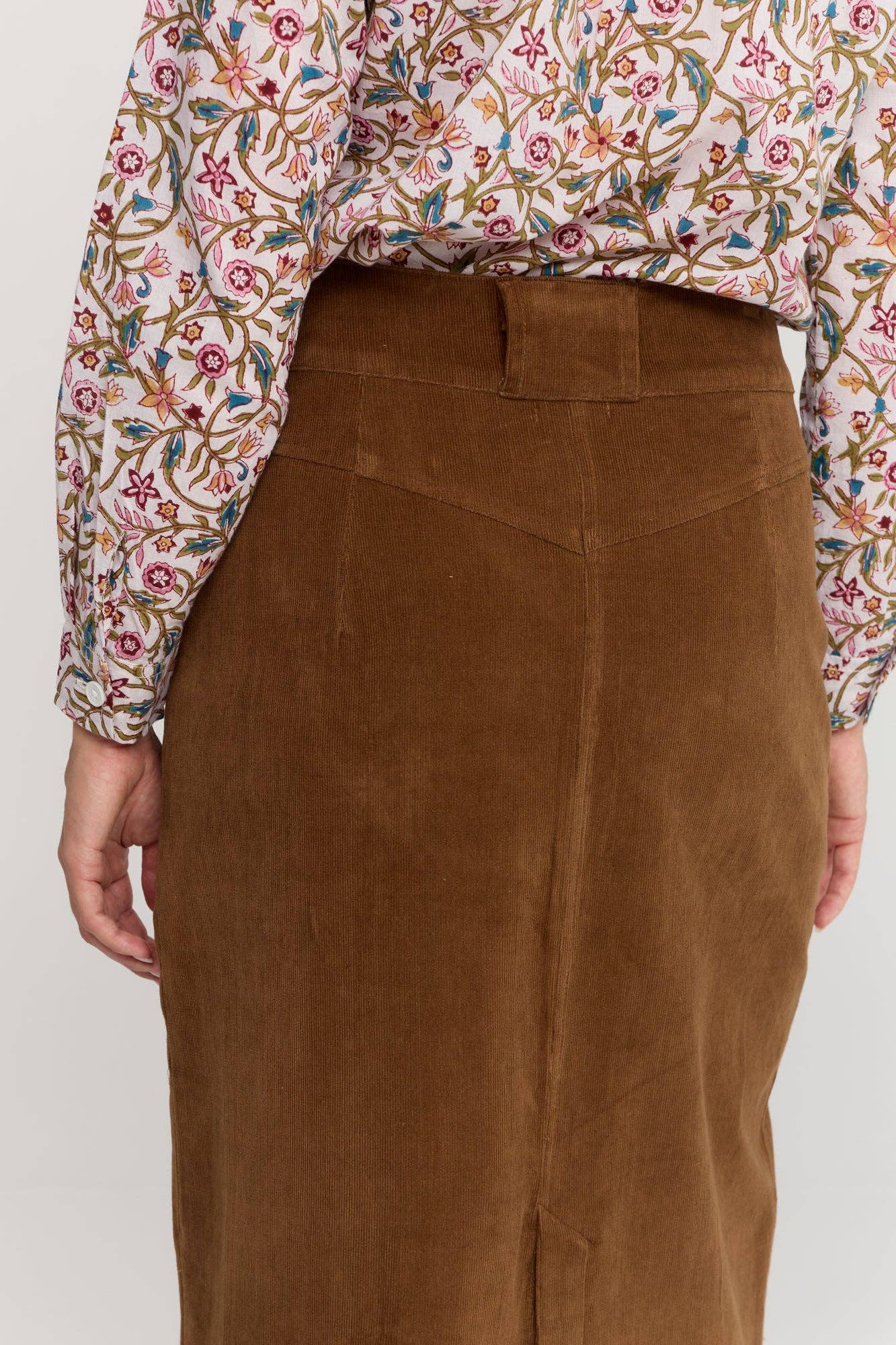 Winnie Skirt Toffee Brown