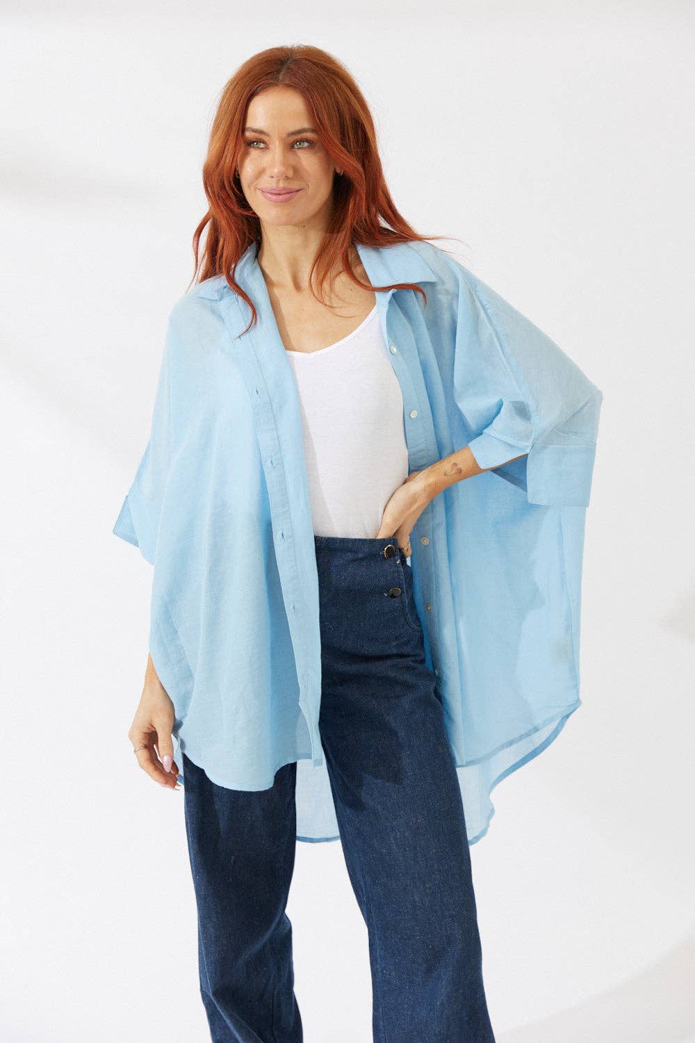 Nakoa The Label - Noosa Shirt - Light Blue