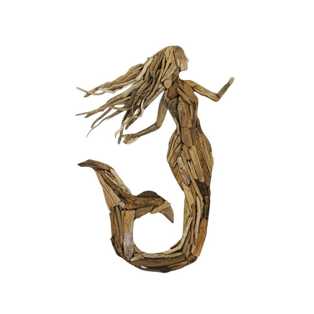 DARLIN - Driftwood Mermaid Wall Art