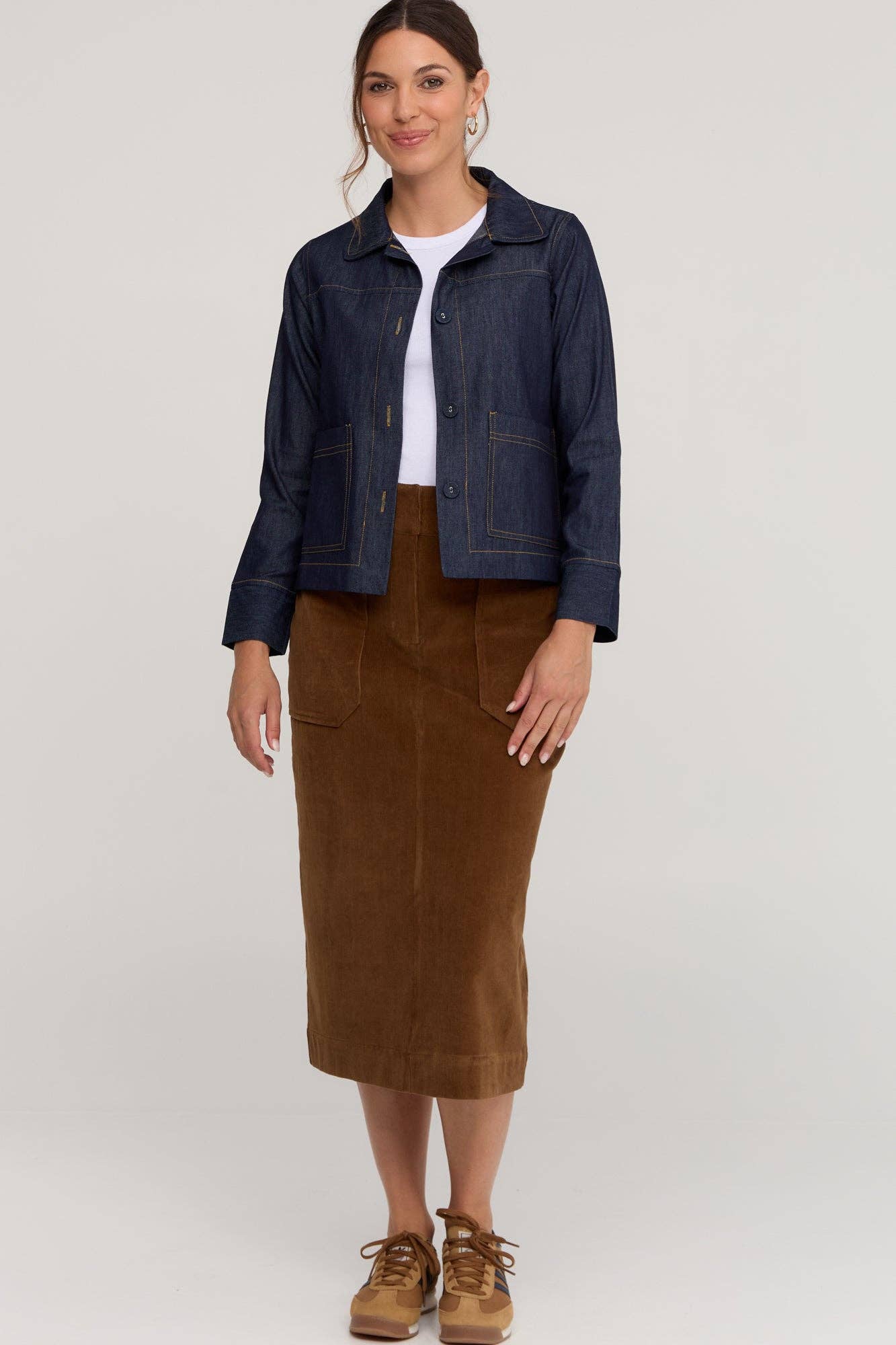 Winnie Skirt Toffee Brown