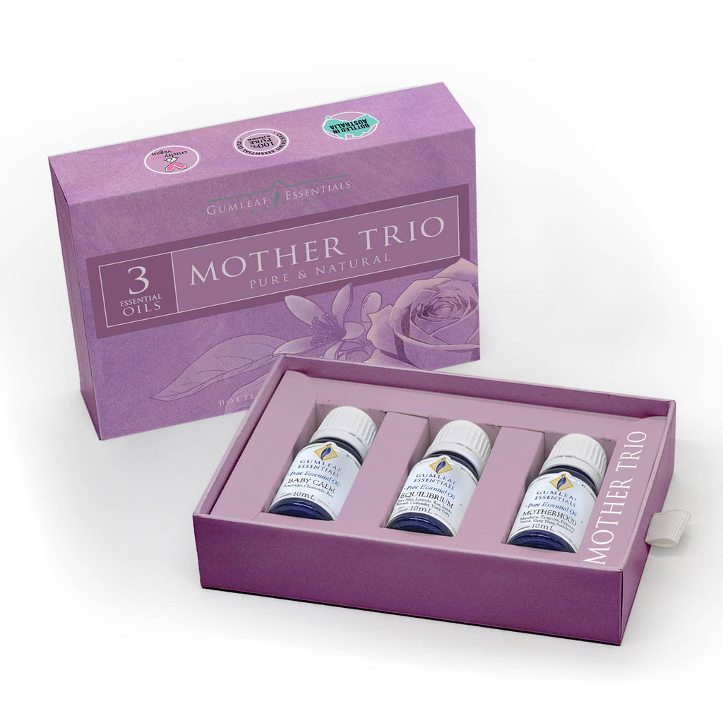 Buckley & Phillips Aromatics - Mother Trio Essential Oil Box Set
