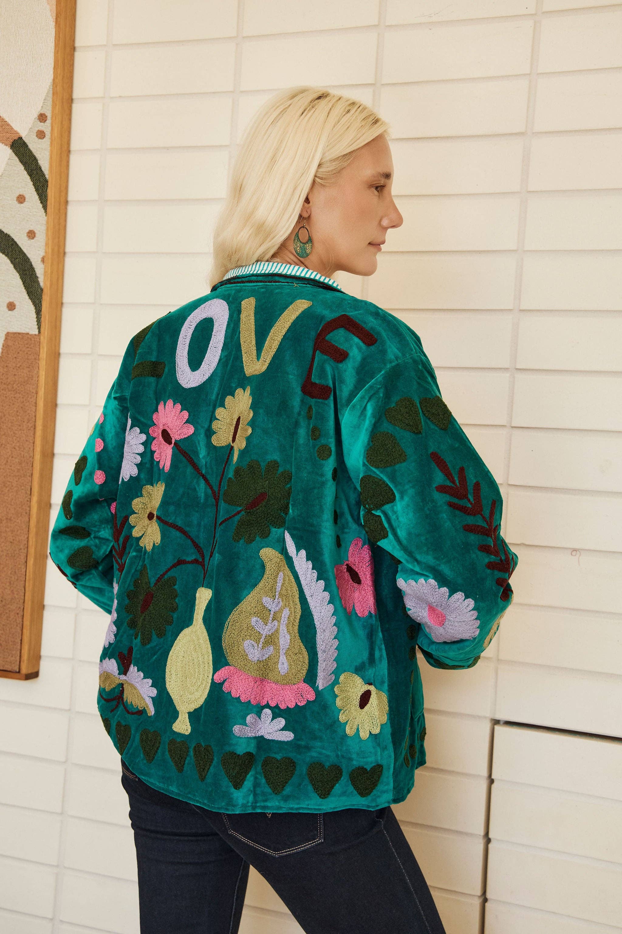 Naudic - Emerald Green Clubhouse Jacket - One size