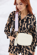 Nakoa The Label - Vegan PU Leather Miami Crossbody - Ivory