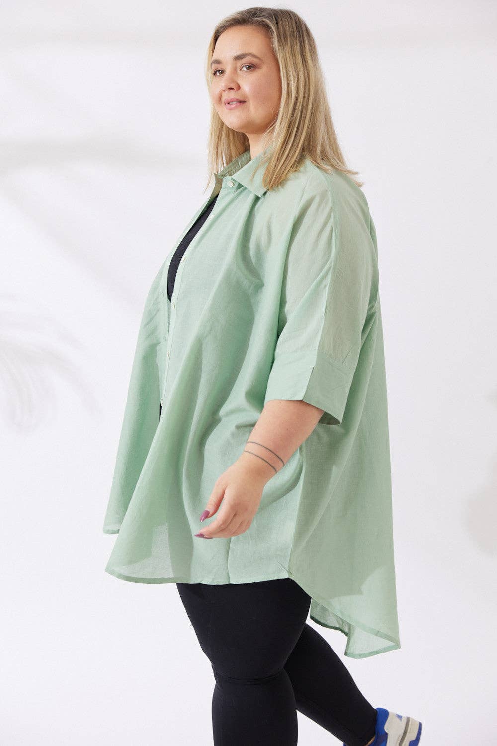 Nakoa The Label - Noosa Shirt - Sage Green