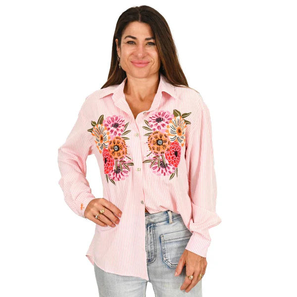 Influence - In Bloom Julia Shirt - Pink