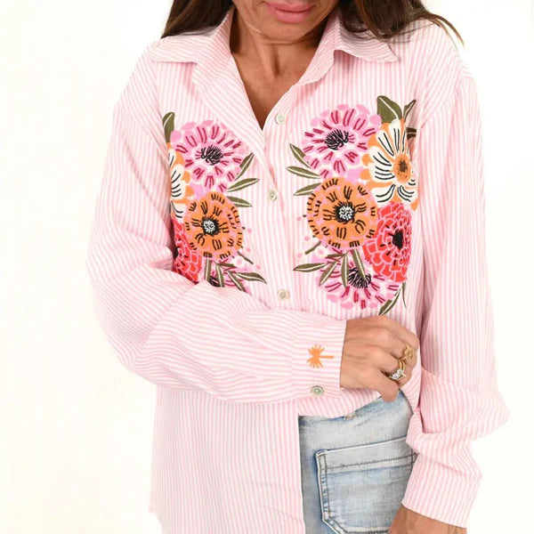 Influence - In Bloom Julia Shirt - Pink