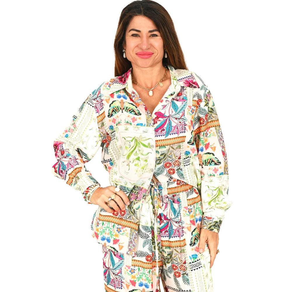 Emerge Royal - Adriana Top - Multi