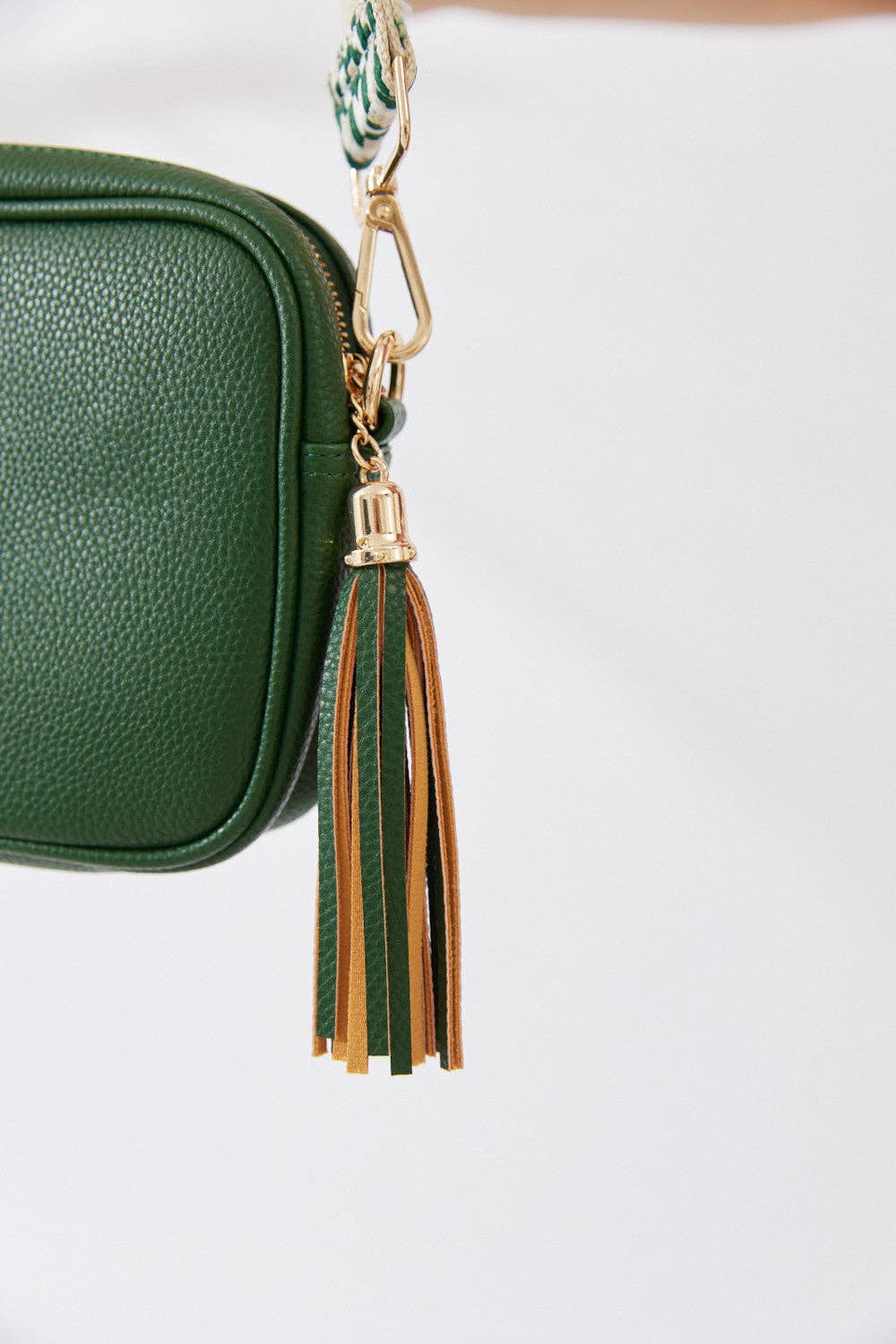 Nakoa The Label - Vegan PU Leather Miami Crossbody - Jungle Green