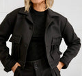 Axel Combat Jacket - Black / Army