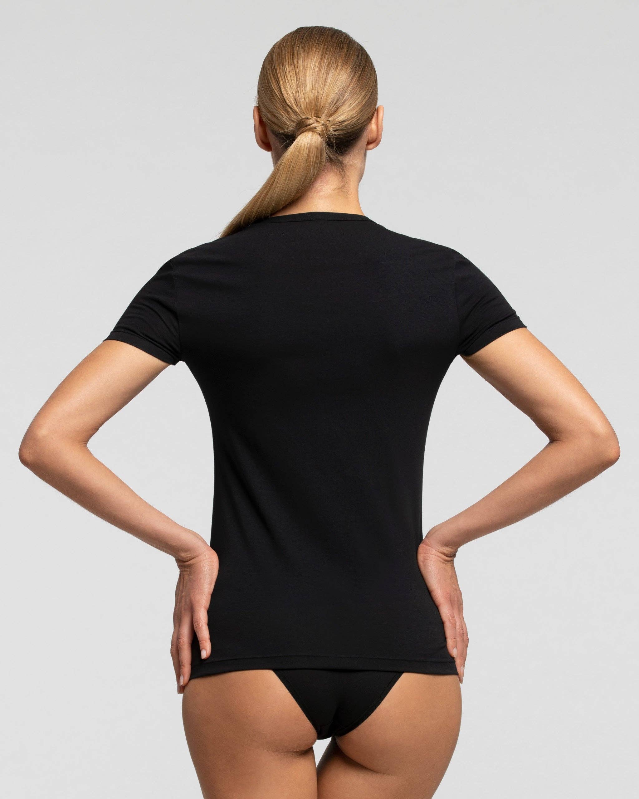 Bellissima - Cotton Planet Women's T-Shirt - Black / M
