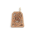 Myra Bag - Whirl Hand-tooled Leather Key Fob
