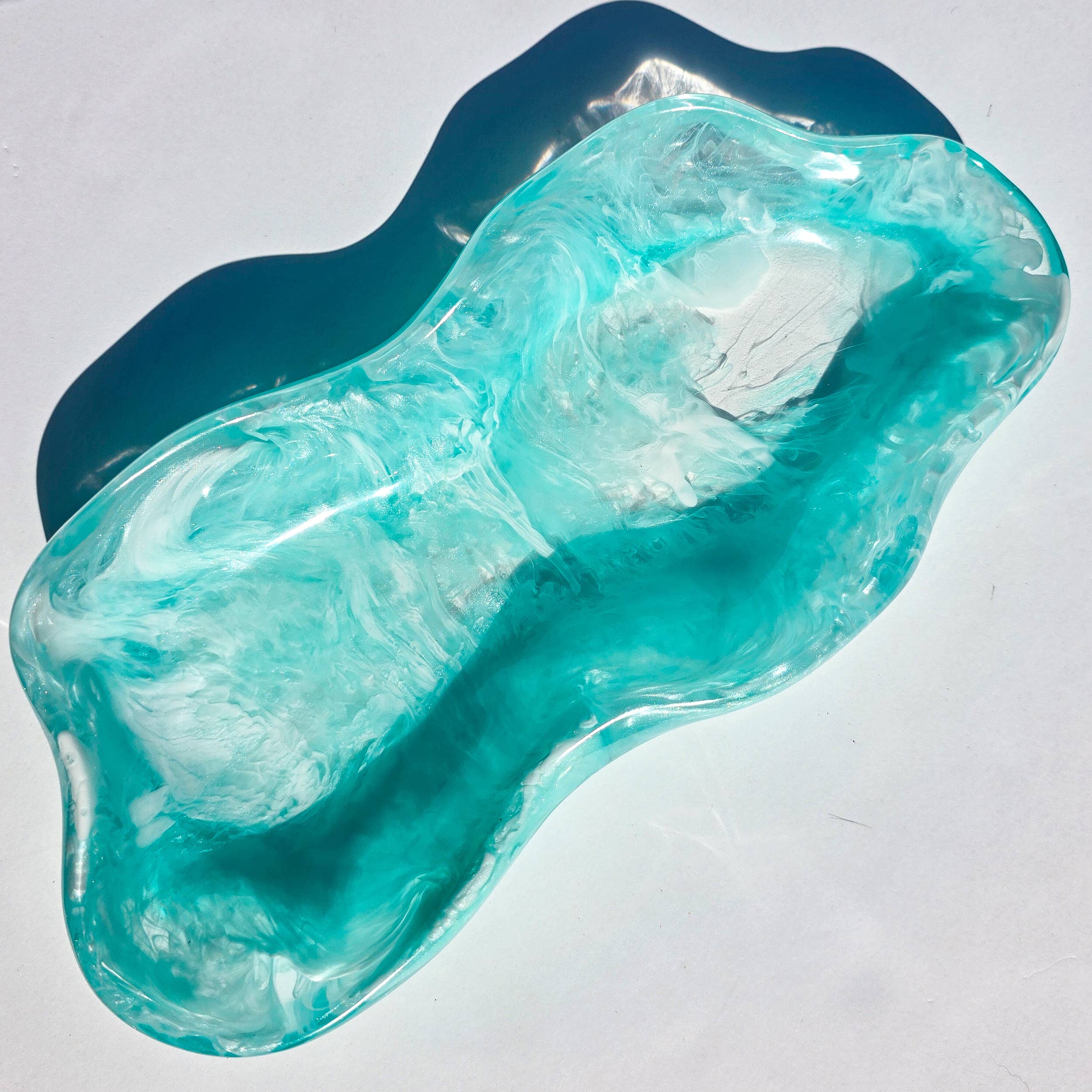 Emiley Rose Art - Coastal Blue Tide Bowl