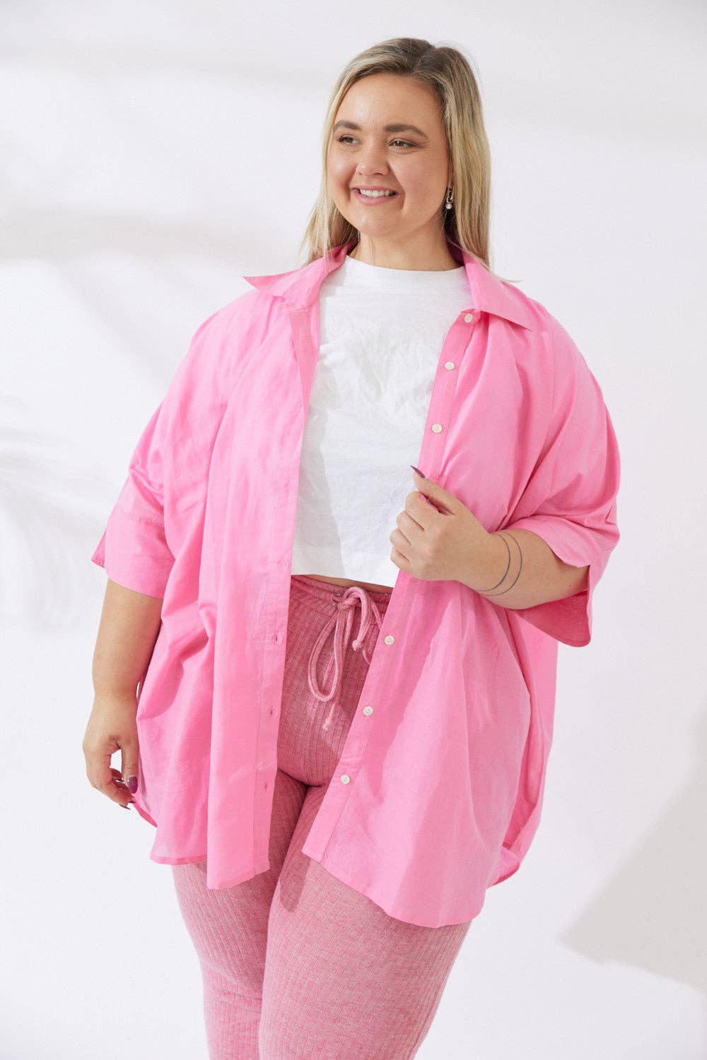 Nakoa The Label - Noosa Shirt - Pink