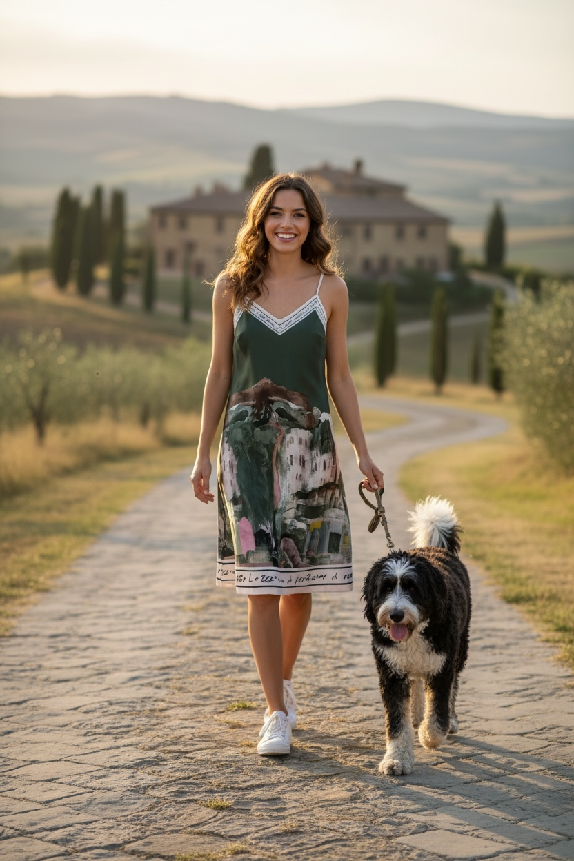 Midi Tuscany - Khaki