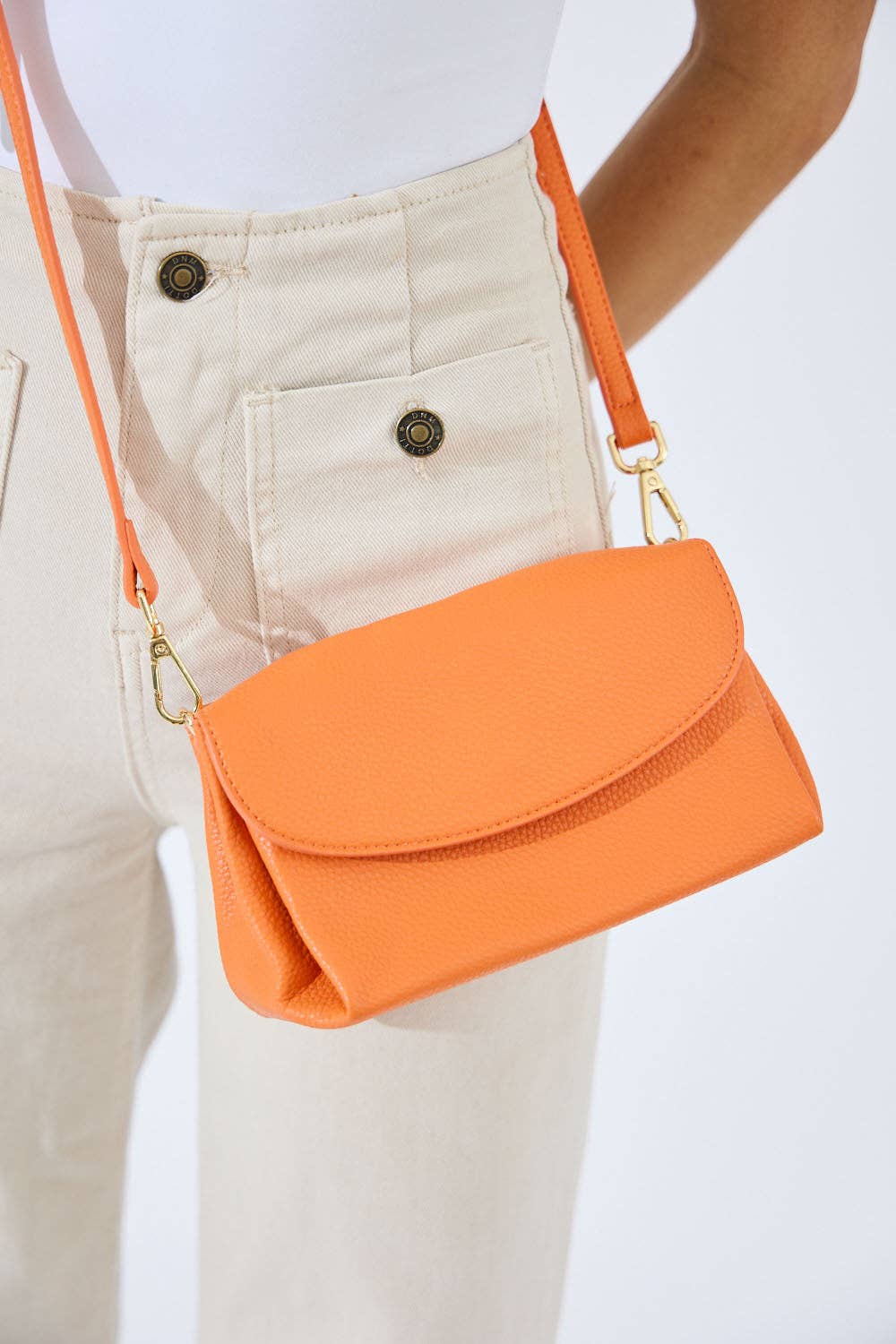 Nakoa The Label - Vegan PU Leather Malibu Crossbody - Orange