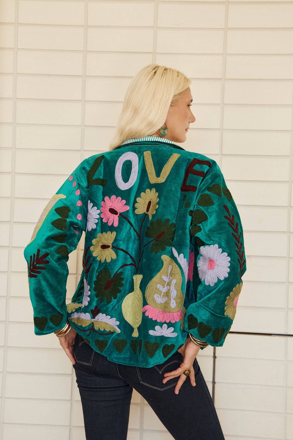 Naudic - Emerald Green Clubhouse Jacket - One size