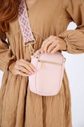 Nakoa The Label - Vegan PU Leather Palm Springs Phone Bag - Light Pink