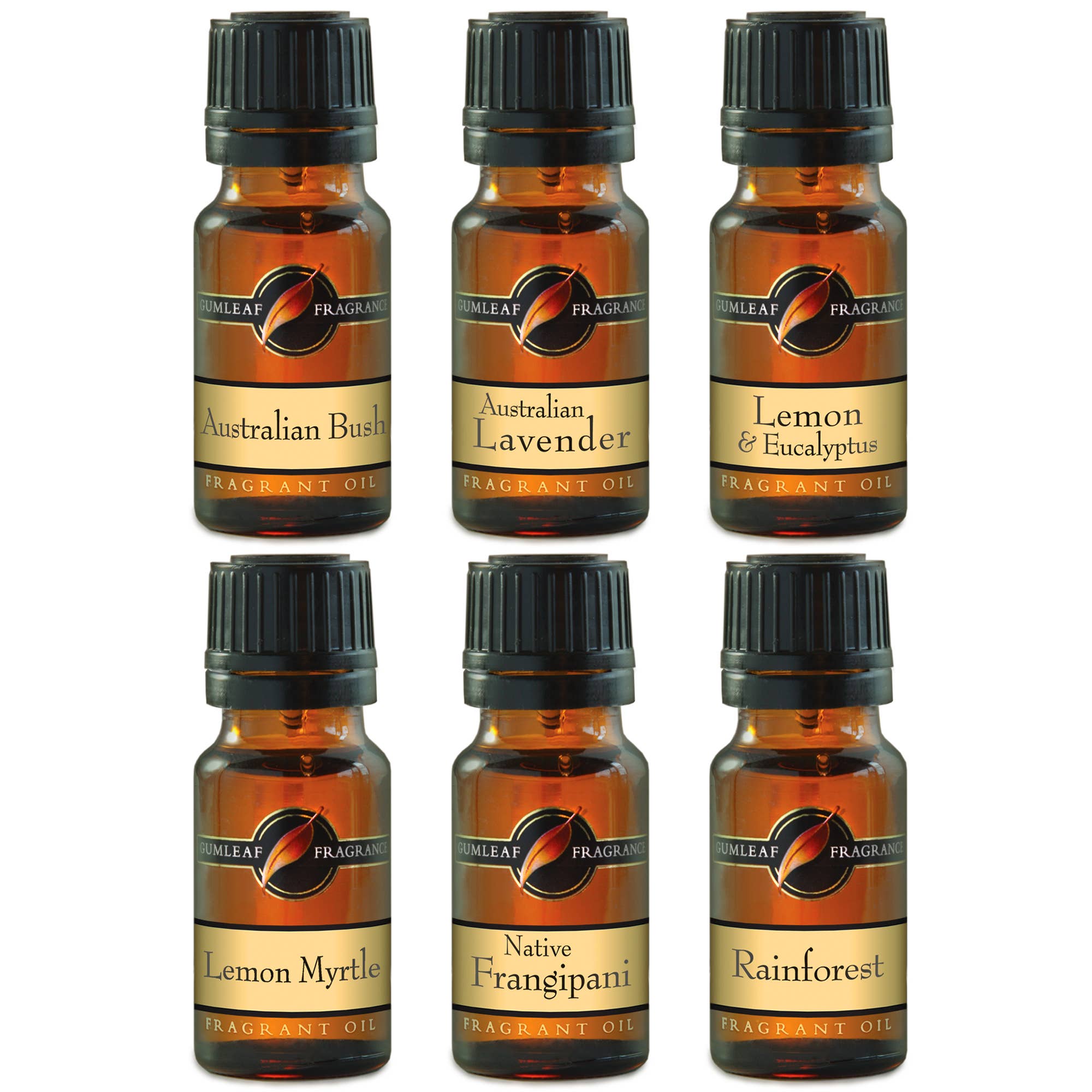 Buckley & Phillips Aromatics - Australiana Fragrant Oil 6-Pack Box Set