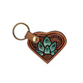 Myra Bag - Desert Agave Heart Key Fob