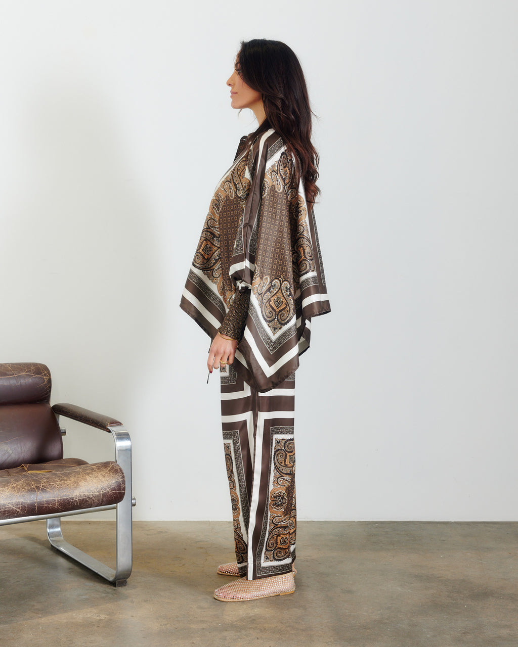 Clotheshorse - Taromina Scarfe Top
