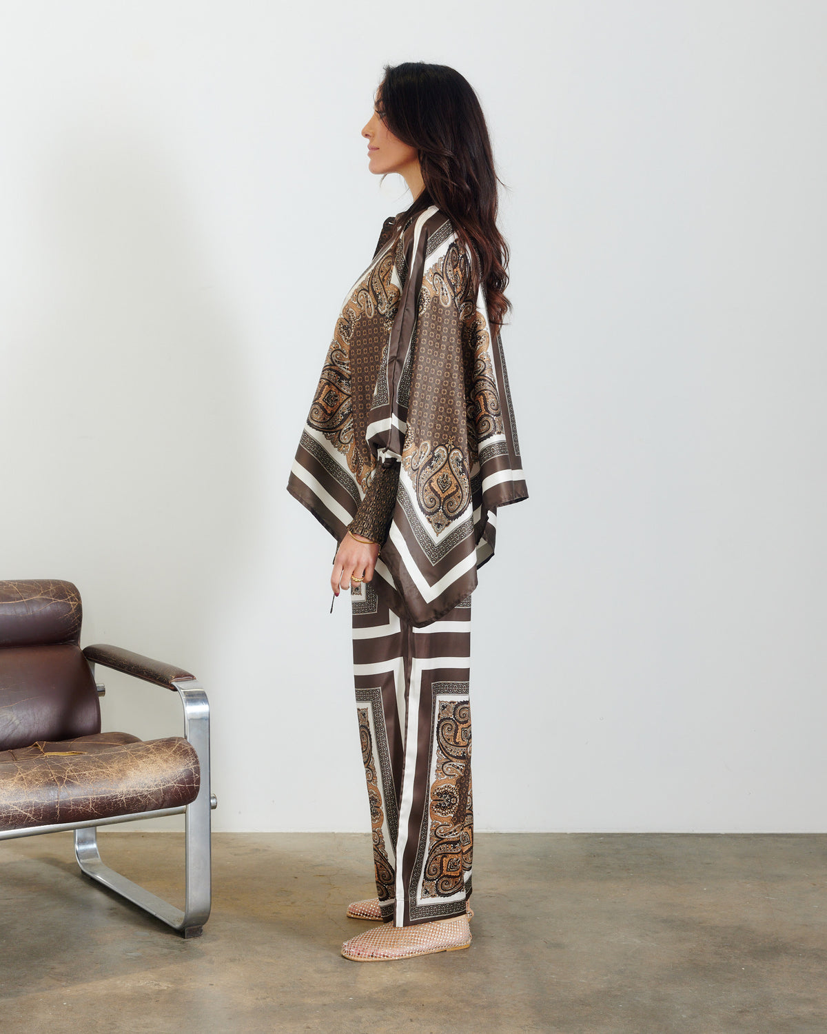 Clotheshorse - Taromina Scarfe Top