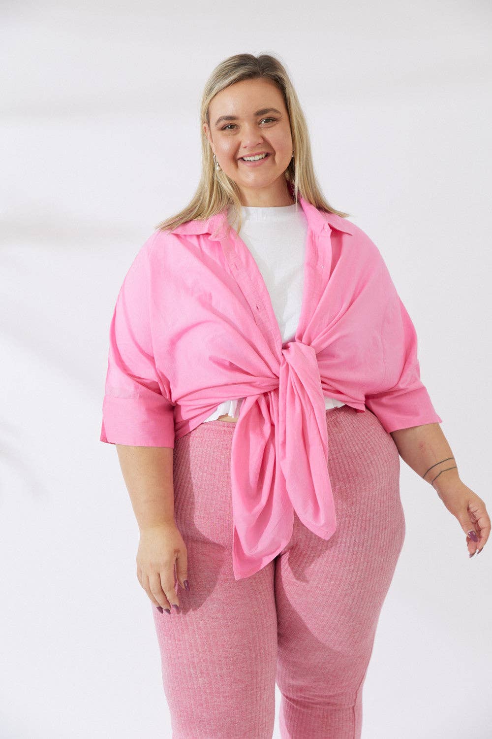 Nakoa The Label - Noosa Shirt - Pink