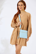 Nakoa The Label - Vegan PU Leather Arizona Crossbody - Light Blue