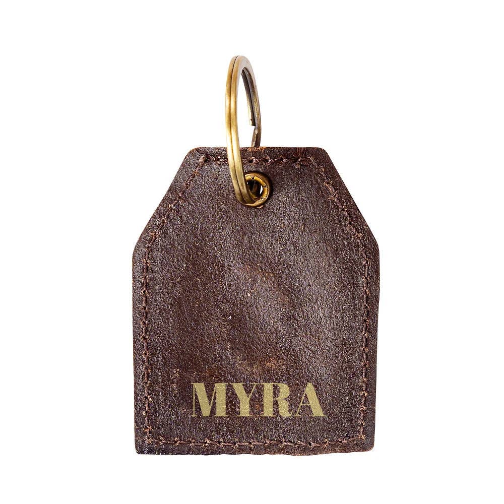 Myra Bag - Rising Blooms Hand-tooled Key Fob
