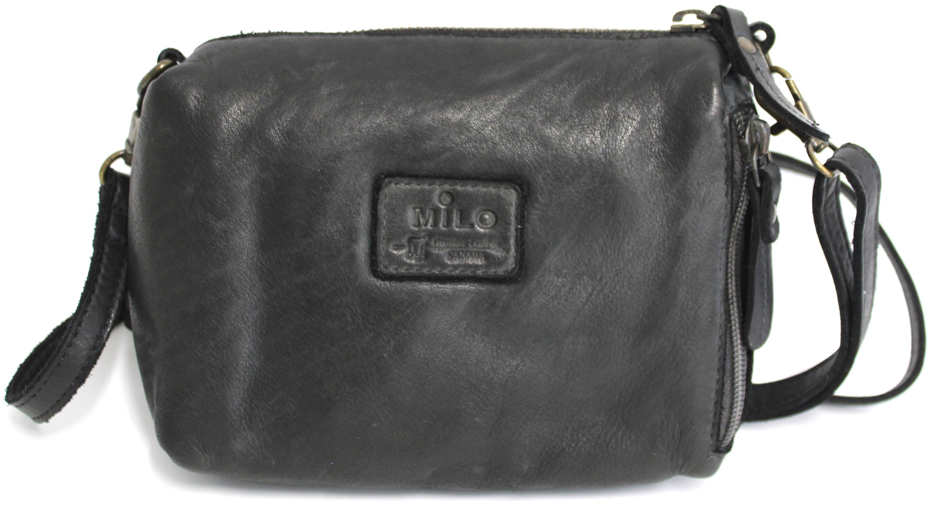 hide & chic - Quality Full Grain Leather Shoulder Bag with Adjustable Shoulder Strap. Style No:1867.