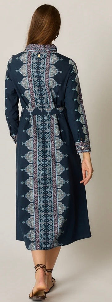 PAOLINA DRESS NAVY