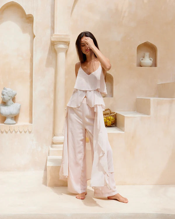 Allegra Pant - Blush