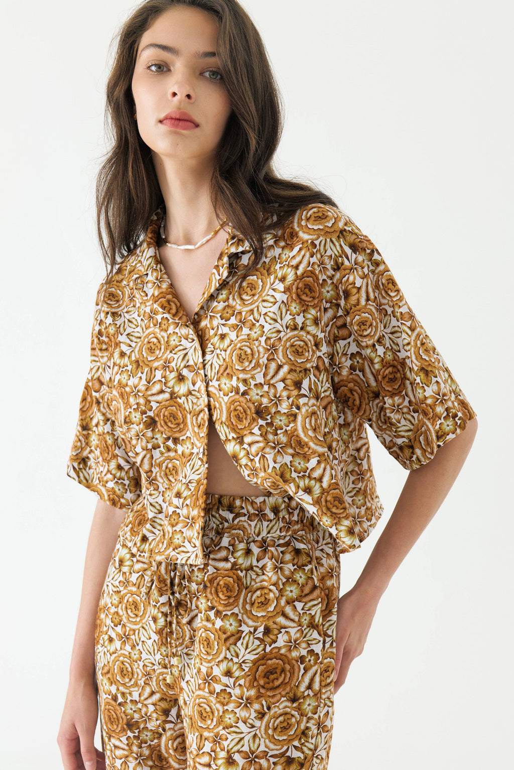WE ARE KINDRED - Rosalia Linen Relaxed Shirt