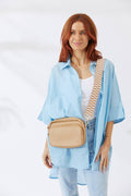 Nakoa The Label - Vegan PU Leather California Crossbody - Beige