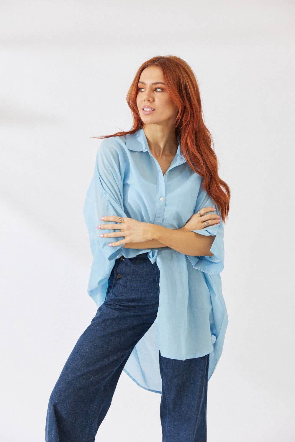 Nakoa The Label - Noosa Shirt - Light Blue