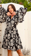 Jolie Dreams Dress Jtl10793-3 - Black