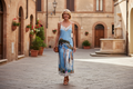 Ocean Blue Maxi