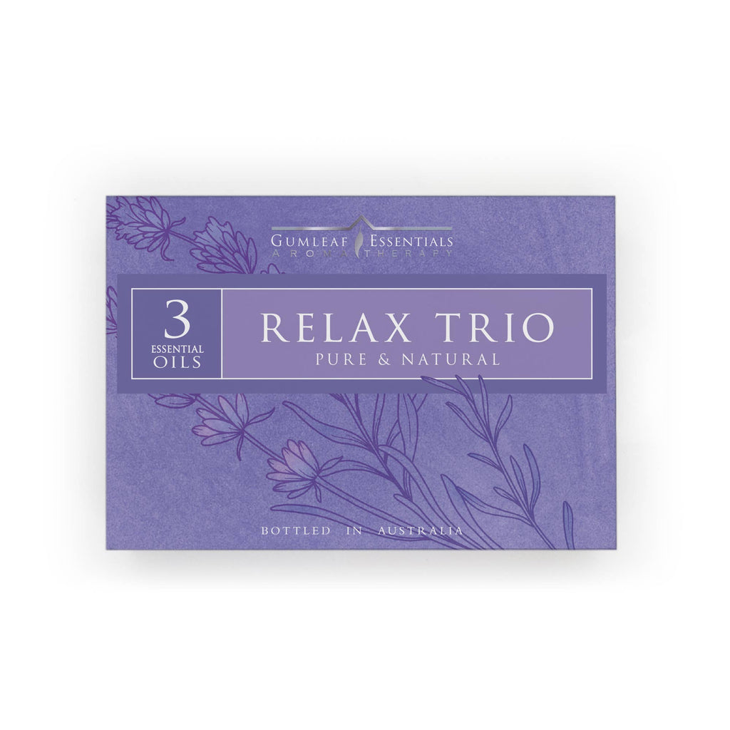 Buckley & Phillips Aromatics - Relax Trio Essential Oil Box Set