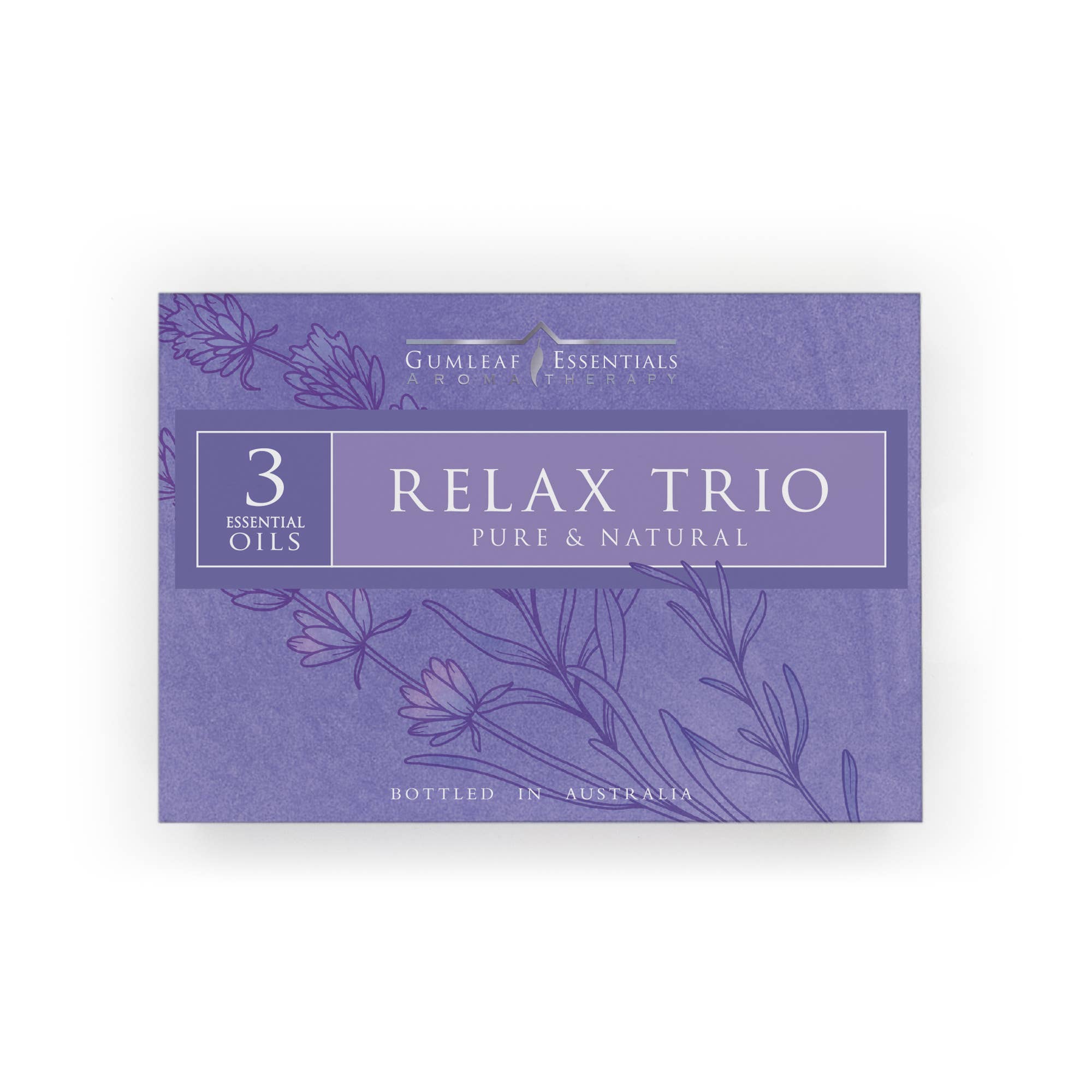 Buckley & Phillips Aromatics - Relax Trio Essential Oil Box Set