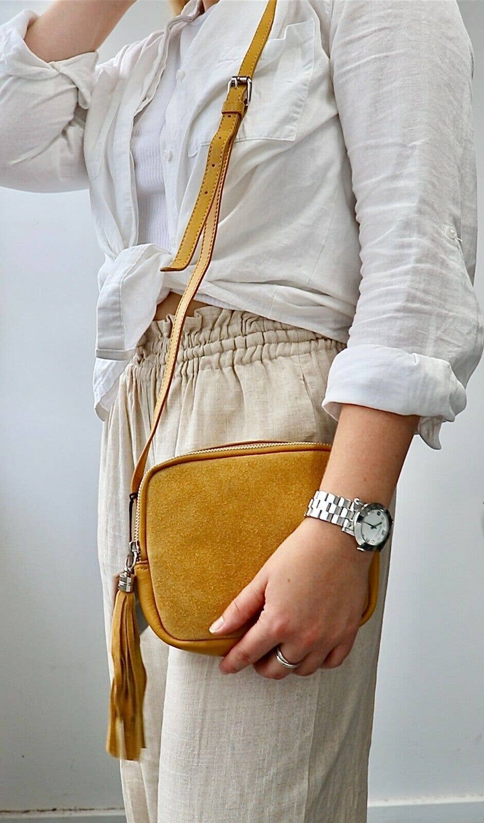 hide & chic - Quality Full Grain Leather Handbag.