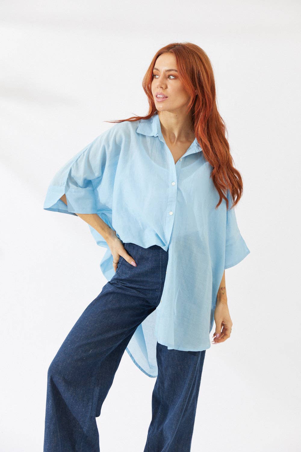 Nakoa The Label - Noosa Shirt - Light Blue