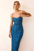 Blue Bloom Dress
