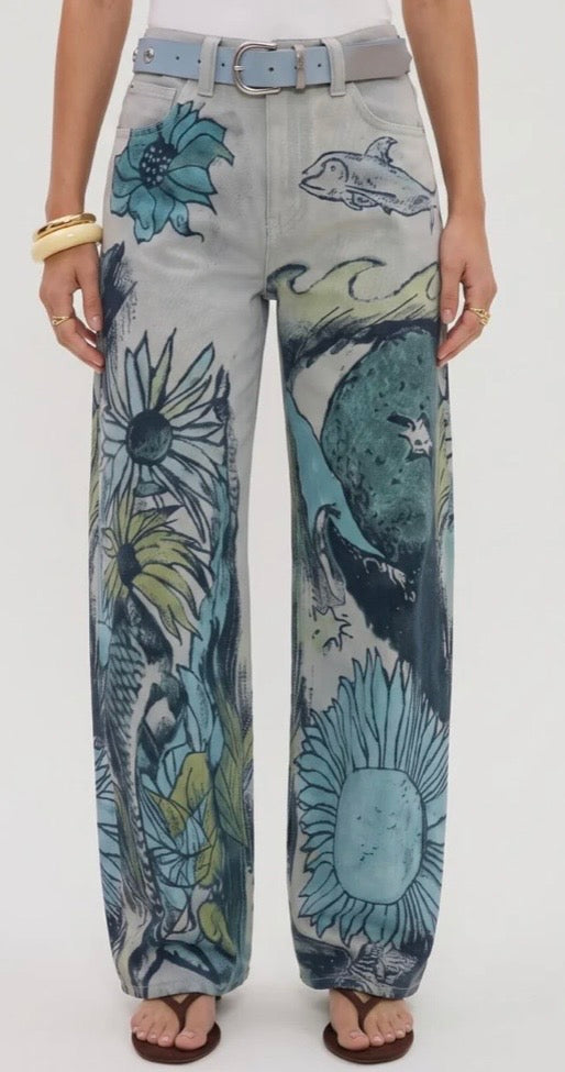 SM_YYNZ_6238 Jeans - Turquoise