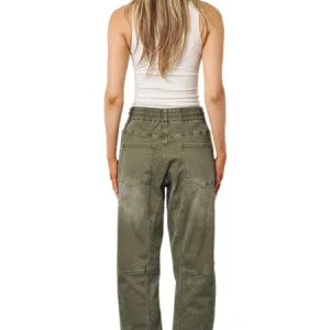 Barrel Jeans - Khaki