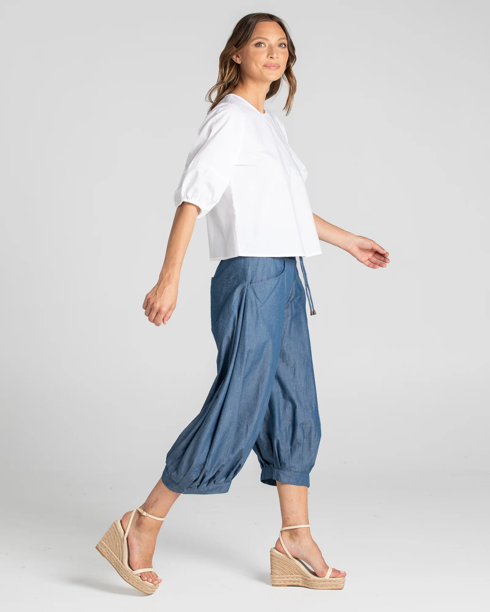 Guru Pant Basic - Chambray
