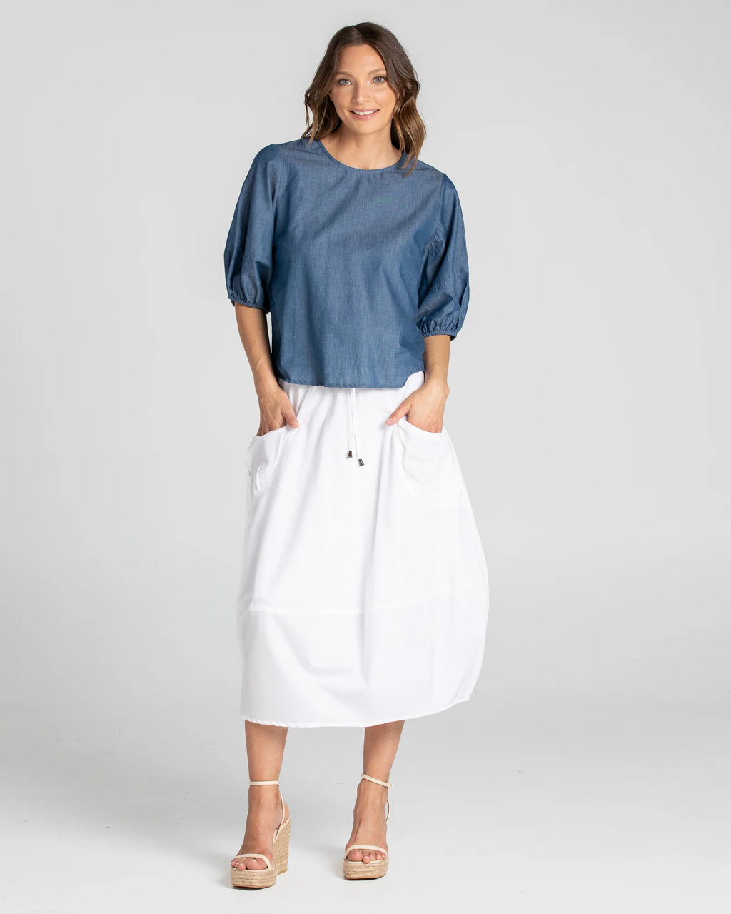 Guru Skirt Basic - White