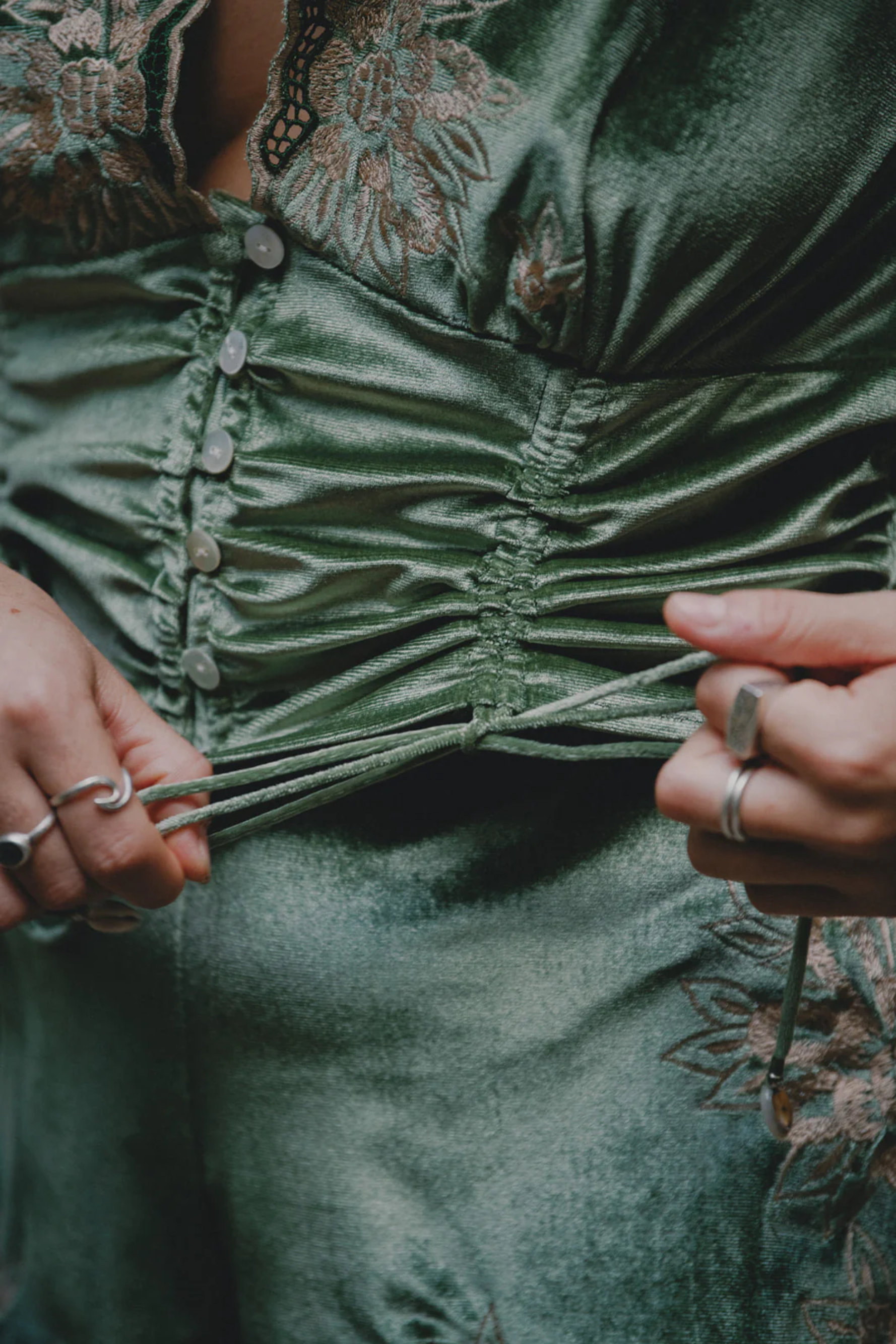 Hendrix Top - Moss